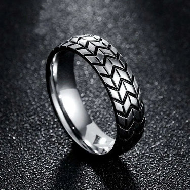 Stainless Steel Tire Ring-Your Soul Place